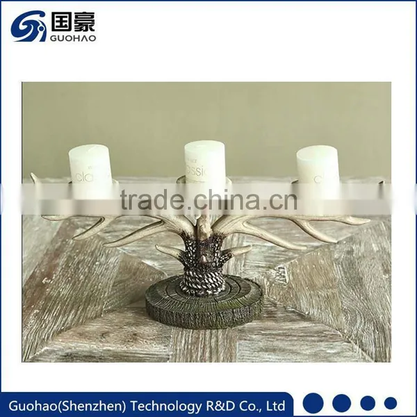 Hottest Classic Cheap Price Gold Mercury Glass Candle Holders photo-5