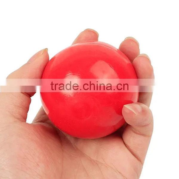 Pet Toy Diameter 6cm Red Super Elastic Natural Rubber Elastic Ball photo-3