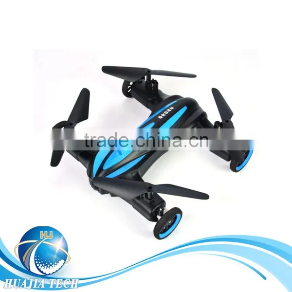 2 in 1,2.4G Multi-Functional RC Toys,RC Quadcopter & 4WD Stunt High Speed Racing Car photo-3