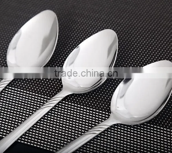 New Spoon and Fork Set With Stainless Steel Tableware Set photo-4