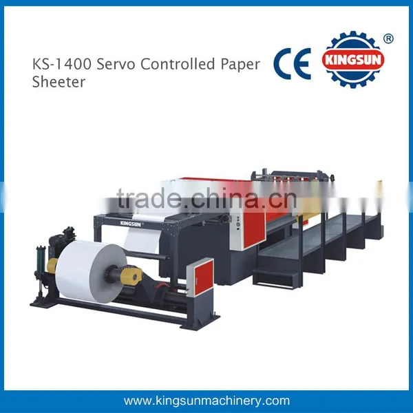KS-1400A High Speed Servo Control Rotary Knife Roll Paper Sheeter