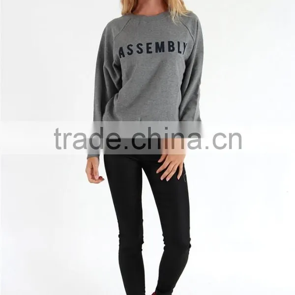 2017 New Style Printing Crew Neck Sweatshirt Women Sweatshirt photo-3