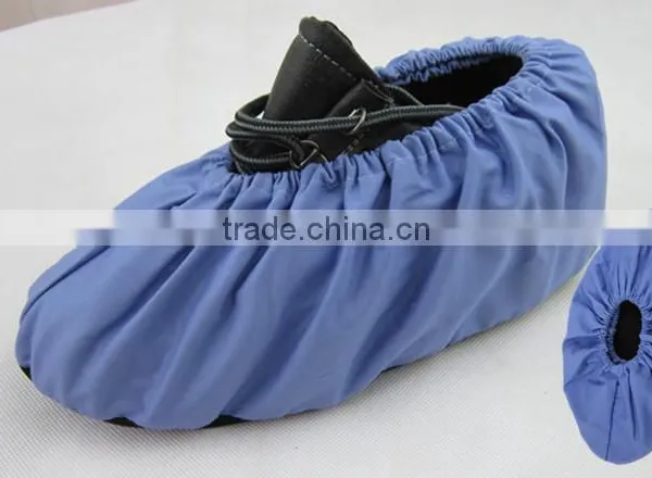 Custom Breathable Excellent Tensile Cotton Fabric Disposable Shoe Cover photo-3