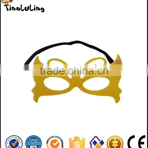 China Manufacturer Lowest Price Butterfly Felt Mask Felt Decorative Masks photo-2
