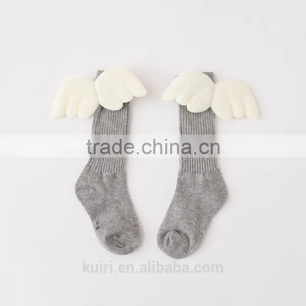 1-10Y Children Creative High Socks Manual Sewing Wings Socks Kids Boys Girls Socks Leg Warmers Children Clothing Accessory photo-6