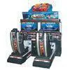 Blue Electronic Car Racing Arcade Game Machine 600W For Shopping Mall MR-QF180