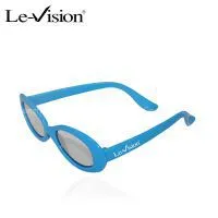 Circular Passive Polarized 3D Glasses for Kids With Small Size