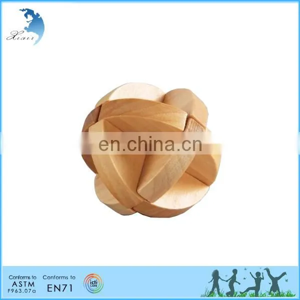 Promotion Educational Toy IQ Brain Child Cube 3d Wooden Jigsaw Puzzle photo-3