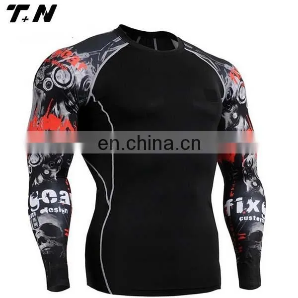 Blank Rash Guard Mma Custom Made White Printed Rashguard photo-6