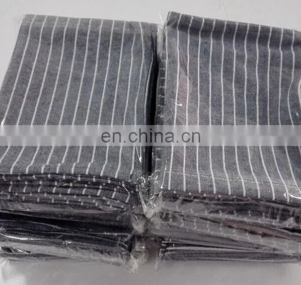 High Quality Linen/cotton Color Weaved Frayed Hem Tea Towels in Stripes in Small Quantities photo-6