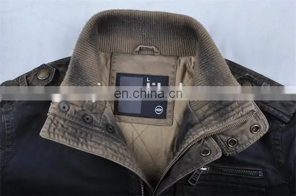OEM Factory Wholesale Mens Military Jacket photo-5