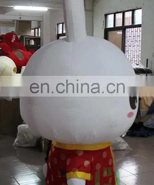 New Arrival!!!HI CE Inflatble Rabbit Mascot Costume in 2 Meters,inflatable Animal Mascot Costume for Hot Sale photo-5