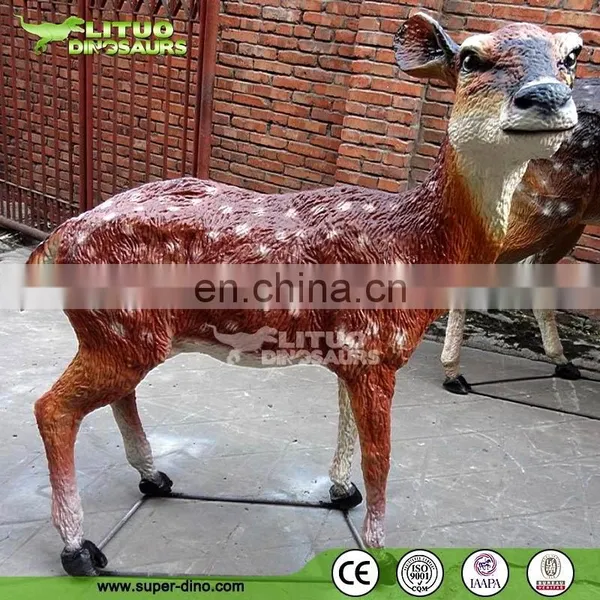 Supply Many Life Size Animals Animatronic Deer Display for Kids photo-3