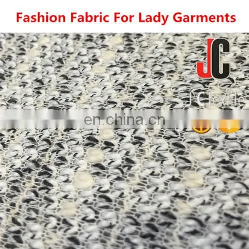 JC Vintage Soft Han Dfeel Knit Polyester Cotton Yarn Dyed Rib Terry Fabric photo-3