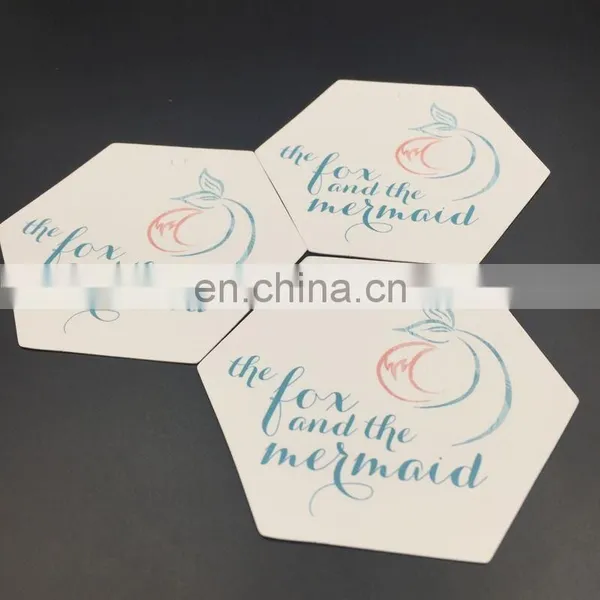 Earring Hang Tag/kraft Paper Hang Tags/necklace Tag Labels photo-2