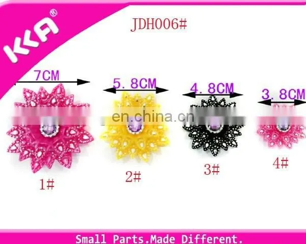 Colorful Blooming Plastic Shoes Flower for Girls photo-2