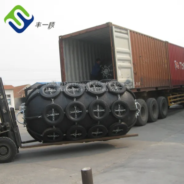 Boat Bumper Pneumatic Rubber Fender ISO17357 Standard photo-3