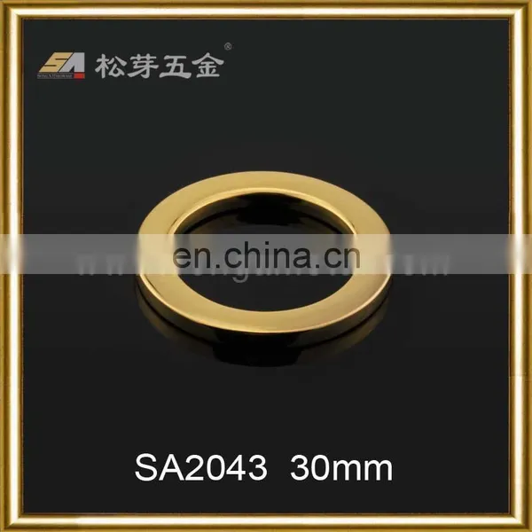 Songa Metal SA2043 Metal Plates for Handbags Zinc Alloy Ring Buckle photo-3