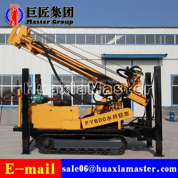 FY600 Crawlerpneumatic Drilling Rig Rock Stample Drilling Rig photo-4