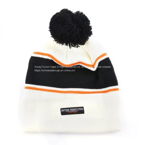 Boy's Fashion Jacquard Knitted Beanie Hat photo-2