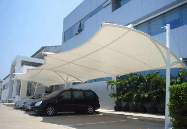 Tensile Membrane Structure Pvc Light Weight Flexible Structure photo-3