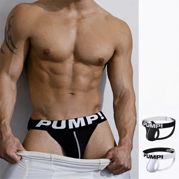 2020 Soft Cotton Men's Thong Underwear Breathable Gay Mens Swim Briefs