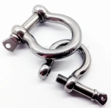 Stainless Steel Hardware Large Sailing Clevis Screw Bolt Type Pin Anchor Bow Shackle photo-2