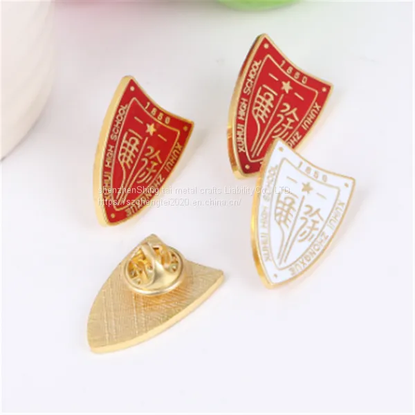 Guangdong Custom Metal Badges, High-end Gold-plated Badges, Production Badge Factory