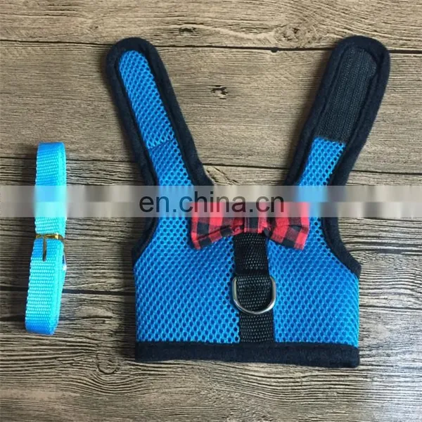 Hamster Bunny Chest Strap Harnesses Pet Rabbits Harness With Leash photo-3