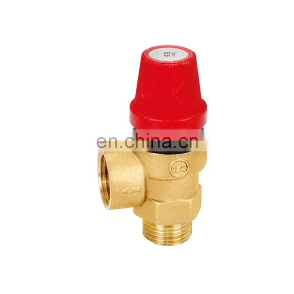Good Quality Brass Pressure Relief Boiler Gas Safety Valve photo-2