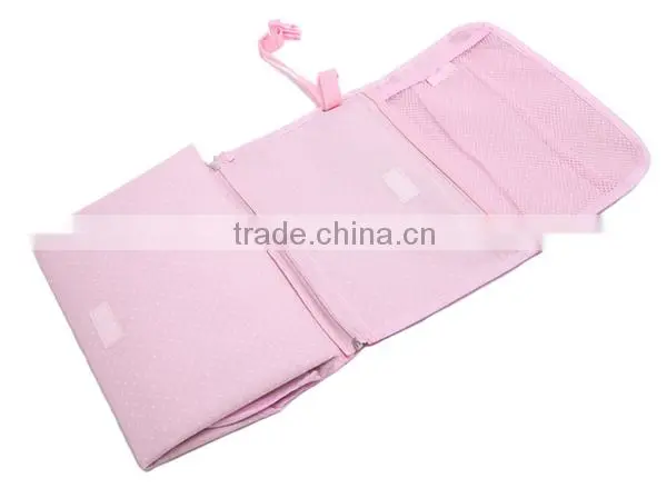 Fancy Pink Easy Clean Portable Diaper Changing Pad photo-4