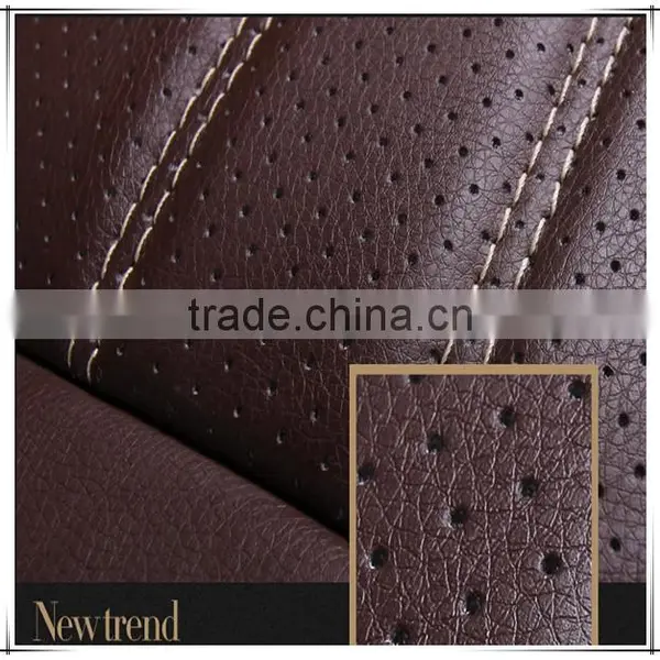 Laser Punching Wholesale Punching Leather Car Seat Leather photo-2