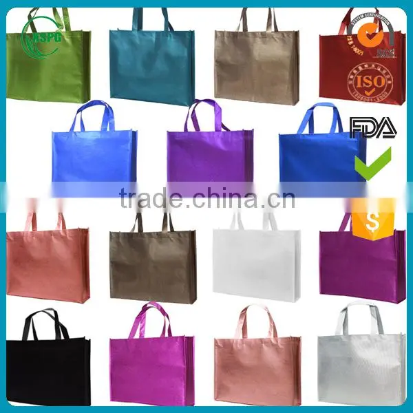 Colorful Printed Fashion Promotional Gift Foldable pp Laminated Non Woven Shopping Bag With Customized Logo photo-2