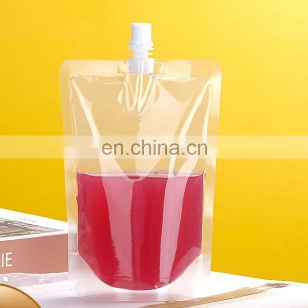 Good Price Multiple Colour Natural Tasteless Useful Smoothie Bag With Nozzle photo-3