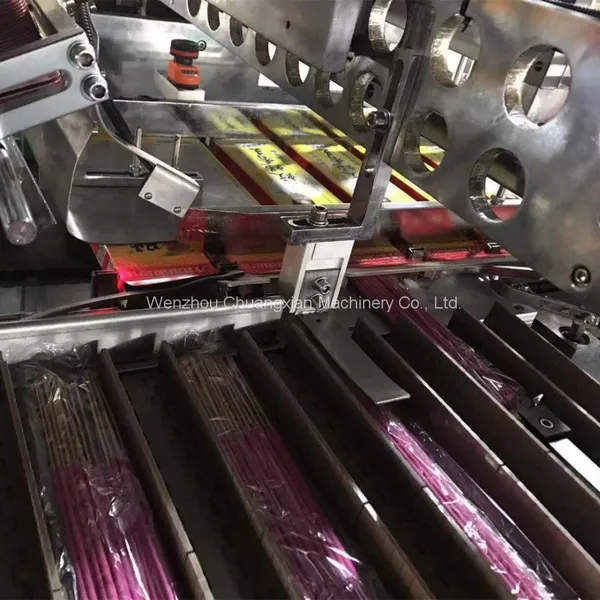 Hot-Selling Product Automatic Incense Stick Load Cartoning Machine for Agarbatti Long Box photo-3