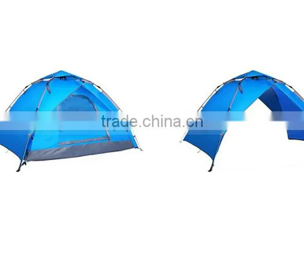 TOOTS 3-4 Person Double Layer Polyester Family Camping Tent With Fiberglass Pole photo-2