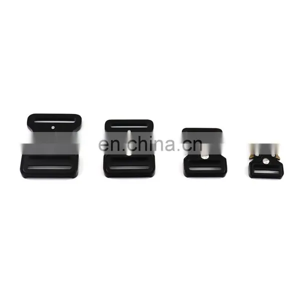 Custom Wholesale Dog Collar Buckle Heavy Load Bearing Metal Side Quick Release Buckle Dog Collar Buckle photo-4