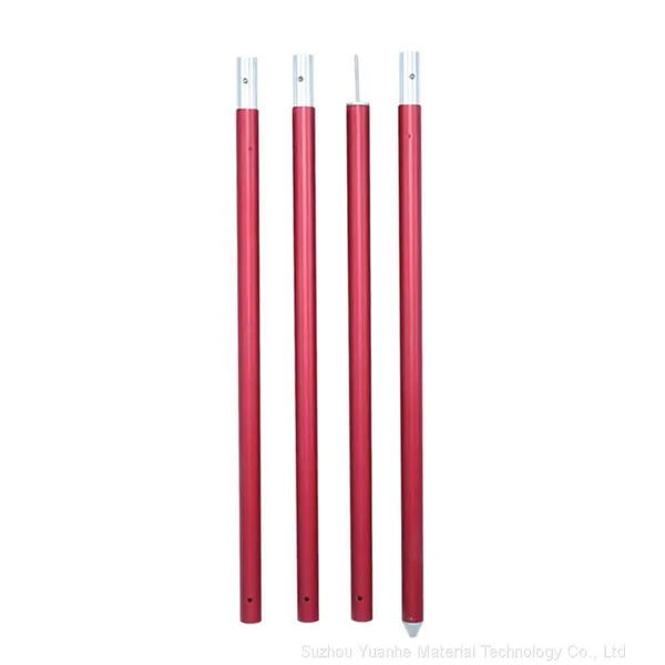 Lightweight Aluminium Poles For Tents ,Oxidation Color Surface of Aluminium Tent Pole Tent Accessories photo-5