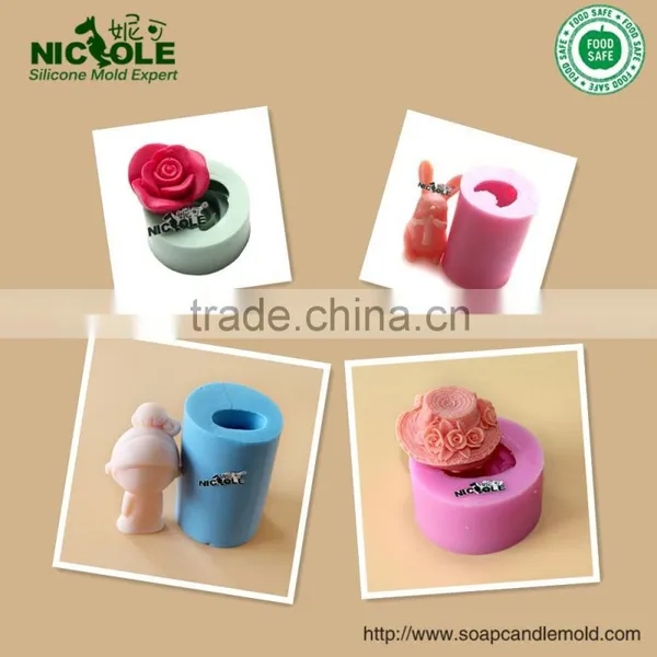 Cartoon Unique Custom Handmade Silicone Mousse Molds photo-5
