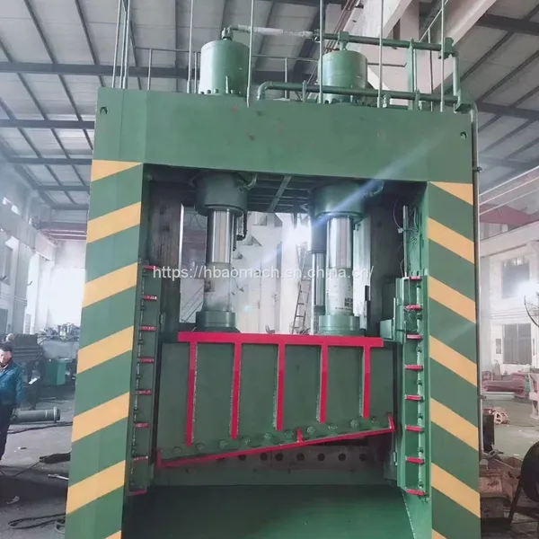 Hydraulic Scrap Guillotine Shear Machine for Mixed Steel
