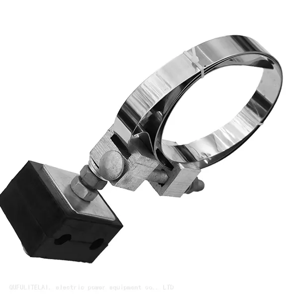 Hot Dip Galvanized Overhead Mount ADSS OPGW Cable Accessories Storage Bracket photo-5