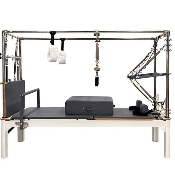 Aluminum Pilates Reformer Cadillac Pilates Core Bed With Full Tower