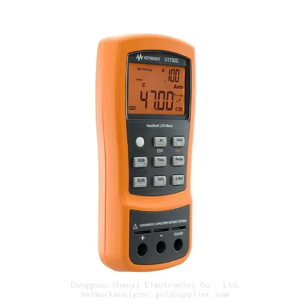 Neu auf Lager: Keysight U1732C Handheld LCR-Messer mit 10 kHz und 4 Testfrequenzen, 0,2% Präzision, Komponententester, Schnelle Weltweite Lieferung