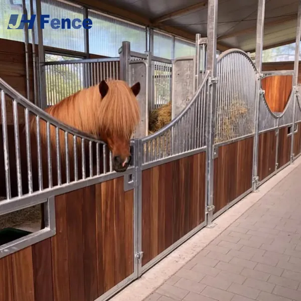Horse Prefabricated Horse Box Equine Horse Stable Equipment Mobile Stall for Farm Outdoor photo-6