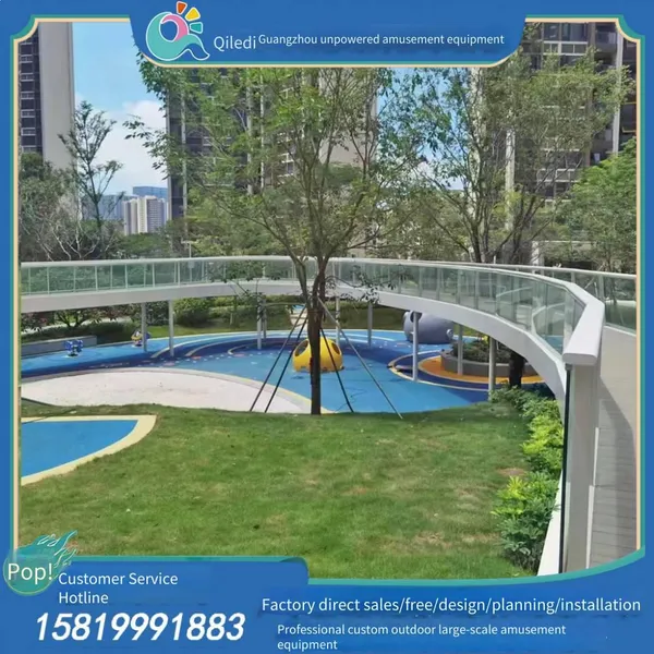 Customizable Large Outdoor Shaped Stainless - Steel Slides for Children's Playground Equipment in Communities, Parks and Scenic Areas photo-4