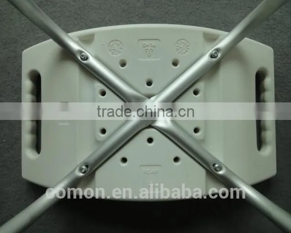 Adjustable Aluminum Shower Stool With Backrest photo-6