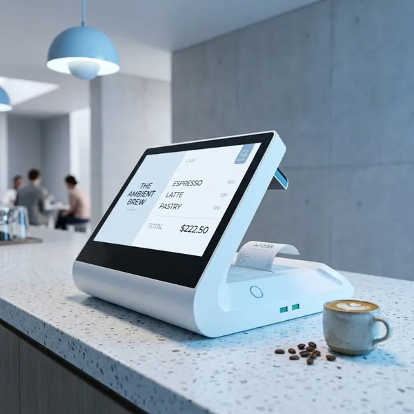 Aonpos AP39B Capacitive Touch Screen Pos Machine POS System With 80mm Thermal Printer Restaurant Grade Pos Terminal photo-3