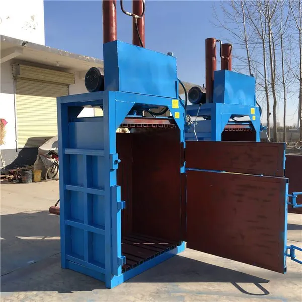 Single-cylinder 160 Hydraulic Film Compressor, Plastic Bag Baler, Channel Steel Vertical Baler photo-4