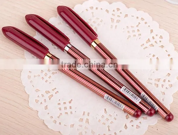 New Type Delicate Blue&red Gel Sign Pen With Gift Box photo-2