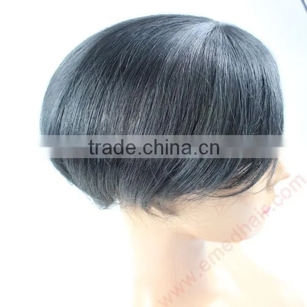 Highest Quality Brazilian Human Hair Mens Wigs Quality Choice photo-3